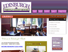 Tablet Screenshot of edinburghthistleguesthouse.co.uk